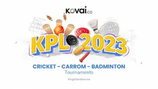 Kovai.co Premier League I Cricket I Badminton I Carrom Tournaments I Coimbatore