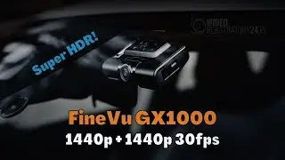 Kamera samochodowa FineVu GX1000 @ 1440p + 1440p 30fps