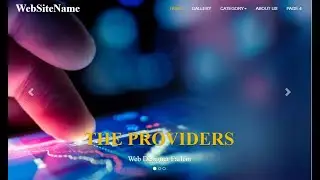 Responsive Website | Free Website | Website With Animations | HTML5 CSS3 & BOOTSTRAP 3 | Source File