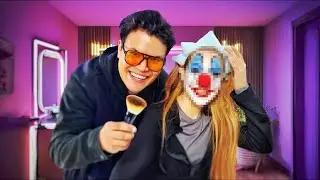 Maquillo a mi novia sin saber NADA