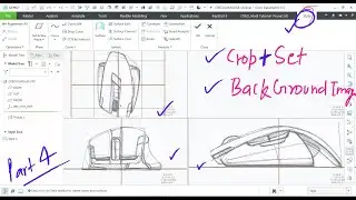 3d mouse design in creo style surface design || part 4 how to add background image