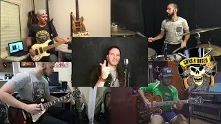 Guns N' Roses - Mr Brownstone Full Band Cover/ Collab Sessions #1