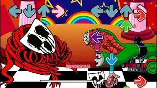 FNF NEW Digital Circus VS my ALL Cursed Thomas (Digitalizing) - Friday Night Funkin'