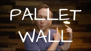How to Build a Pallet Wood Accent Wall for Under $50 | Home and Office DIY