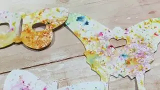 Coloring diecuts with Magicals from Lindy's stamp gang