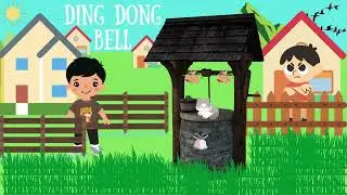 DING DONG BELL SONG WITH LYRICS | SONG FOR KIDS | BEST NURSERY RHYMES | CHILDREN MUSIC | KIDS POEM