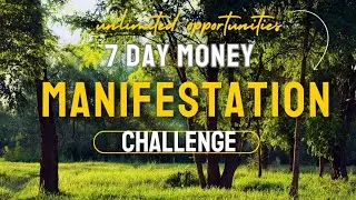 7 day money manifestation challenge morning  abundant affirmations