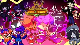 FNF STREAM:Twist-Mixed,B REBOOTED,Chibi-Shot,Funkin in Fredbear's Diner,unlikely rivals erect remix