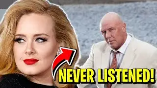 Adele says her dad Never Listened her music before ... (*what*)