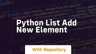 python list add new element