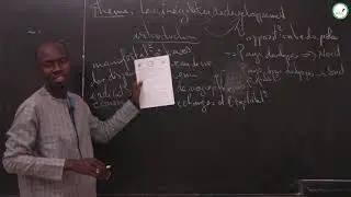Course - Third - HG: Inequalities in development / M. Sarr