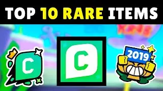 Top 10 RAREST Brawl Stars Items You Didn't Know Existed!