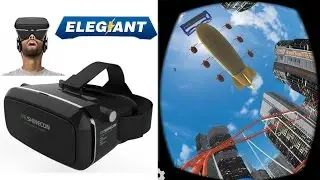 Elegiant VR Shinecon The Best 3D Virtual Glasses Unboxing and Review