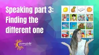 THE DIFFERENT ONE - CAMBRIDGE MOVERS EXAM (Speaking part 3)
