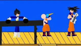 Goku & Krillin & Vegeta’s talent show