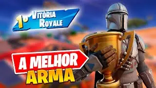 DESCOBRI A ARMA MAIS FORTE DA TEMPORADA! 🔥 FORTNITE CONSTRUÇÃO ZERO GAMEPLAY