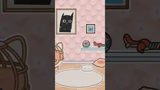 Обустраиваю комнату для питомцев🐱.                     Toca Boca.