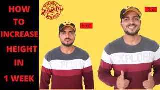 HOW TO INCREASE HEIGHT (THE TRUTH | CAPTAIN FIT