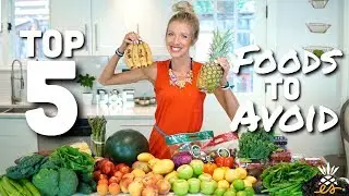 My Top 5 Foods To Avoid + Raw Vegan Food Haul (Whole Foods, Plant-based)