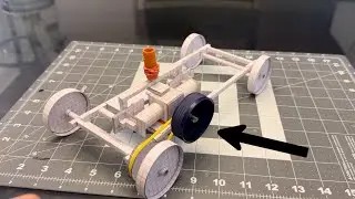 Paper Engine Powered Car