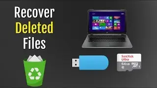 How to recover deleted files pictures and documents in laptop drives/Usb/Sd cards