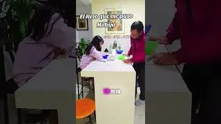 El #reto que me puso mi hija