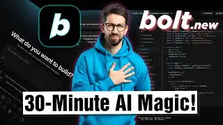 Build a Full Mobile App in 30 Minutes with Bolt.new AI – No Coding Needed!
