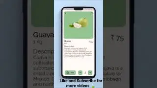 Fruits delivery Application using Flutter 