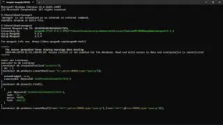 mongodb basic crud operations