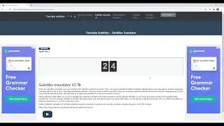 Translate Subtitles - Subtitles Translator V2