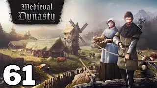 TRABALHO NÃO FALTA - MEDIEVAL DYNASTY #61 | Gameplay em Português