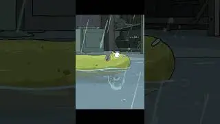 Огурчик Рик чуть не умер на солнце 🌞 
