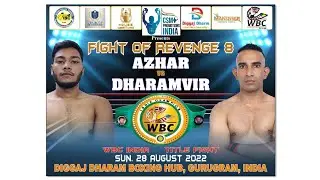 Manish vs Simranjit Singh। FOR-8। Diggaj Dharm Boxing Hub। WBC। CSM Promotion