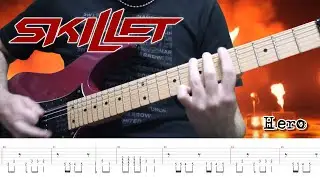 Skillet - Hero (Guitar Cover + TABS)