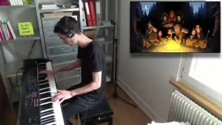 Gravity Falls Opening Theme | Gravity Falls Weirdmageddon Opening Theme – Brad Breeck – Piano Cover