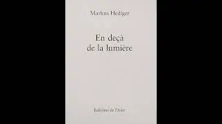 Markus Hediger – Toujours là, broyant du bleu (poème)