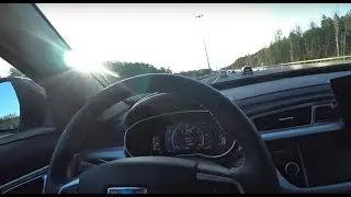 Выжимаем Максималку из Джили Атлас ( Geely Atlas 2.4)+ Расход