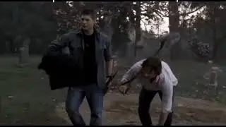 Почему Дин не постоял у могилы матери❤