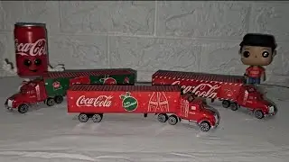 trailers coca cola de juguete coleccionables