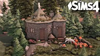 Hagrid's Hut | The sims 4 | Stop motion Speed build  | Harry Potter