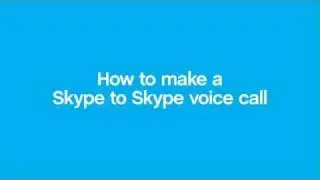 How to make a Skype to Skype voice call - Mac