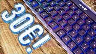 Die AM MEISTEN unterschätzte BUDGET Tastatur??? KLIM Chroma Tastatur Review (30€ Beast)