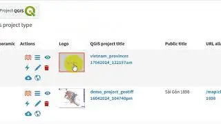 CloudGIS - Bước 2 - Upload dữ liệu