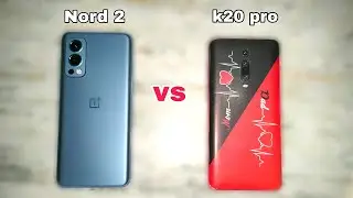 OnePlus nord 2 vs redmi k20 pro speed test & Ram management | kinemaster rendering test