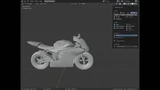 Blender 2.8 - Racing Bike Suspension Animation
