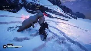 Assassin's Creed Valhalla. First steps. White bears. Nightmare difficulty.