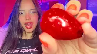 Asmr moranguinho 🍓👅💦