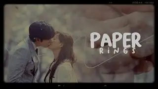 i´ll marry you in paper rings.