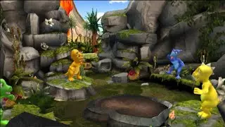 Buzz! Junior: Dino Den (PS2 Gameplay)