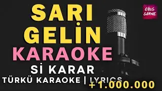 SARI GELİN Karaoke Altyapı Türküler - Bağlama Gitar - Si